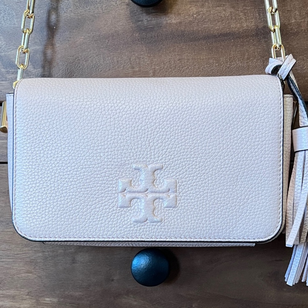Tory Burch Light Pink Thea Crossbody Bag